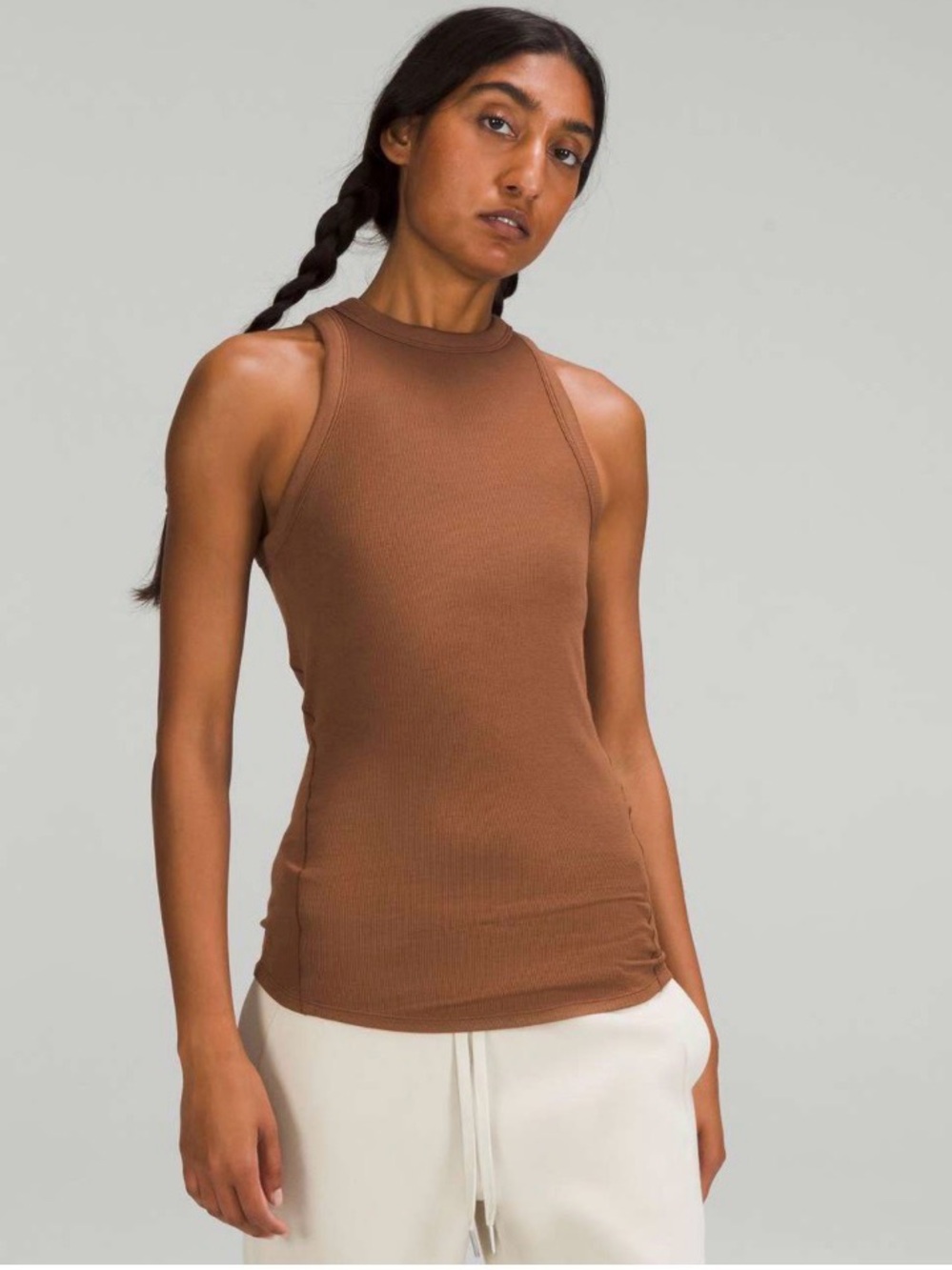 LULULEMON Hold Tight Tank Top in Roasted Brown